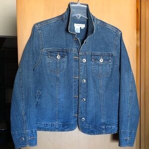 Coldwater Creek Blue Jean Jacket